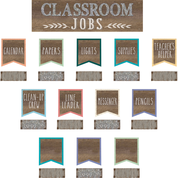 Teacher Created Resources Home Sweet Classroom Classroom Jobs Mini Bulletin Board Set TCR8801